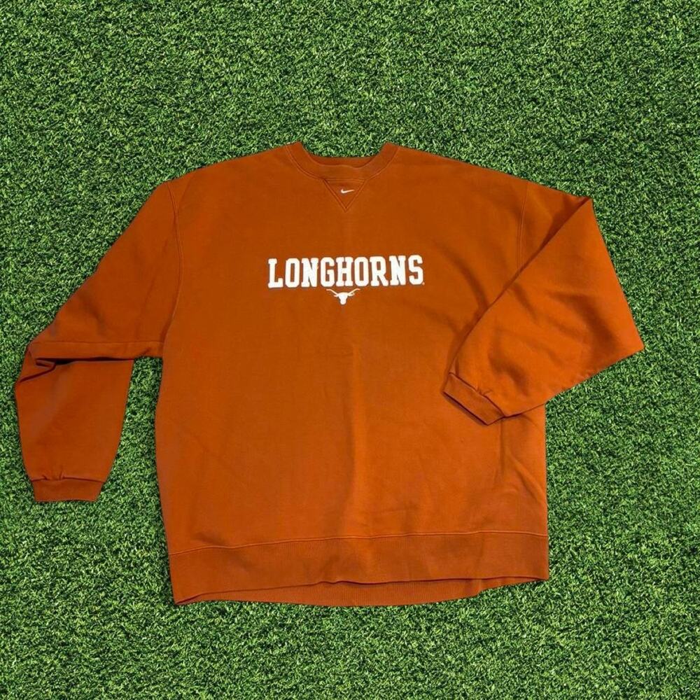 Nike texas longhorns crewneck sweatshirt